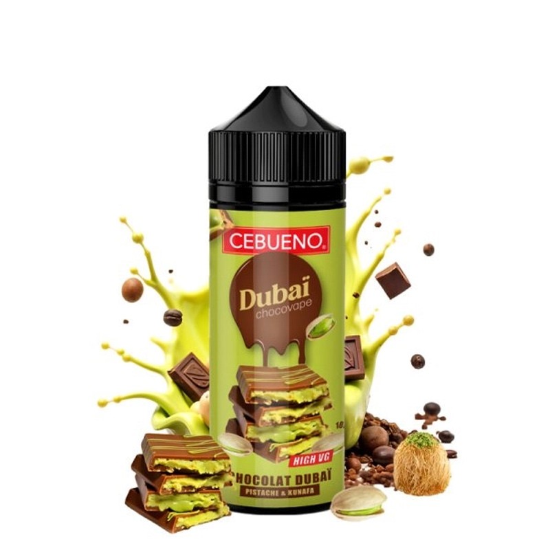 Dubaï Chocovape 0mg 100ml - Cebueno
