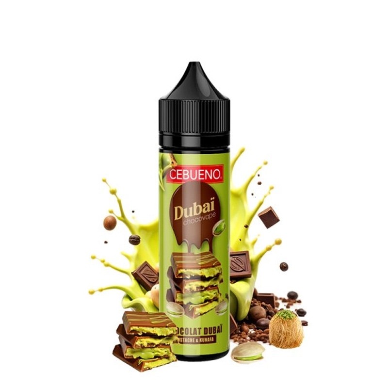 Dubaï Chocovape 0mg 50ml - Cebueno