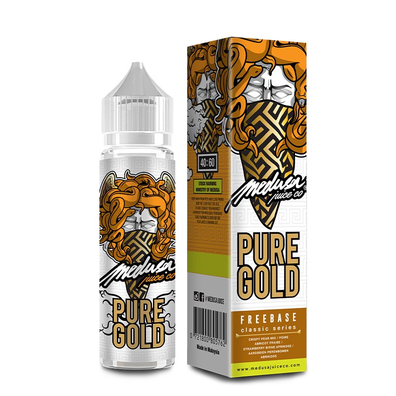 pure gold - 50 ML - boosté arôme - medusa