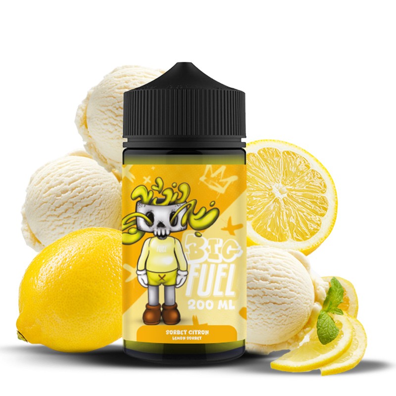 Sorbet Citron 200ml 0mg - BIG FUEL - Maison Fuel