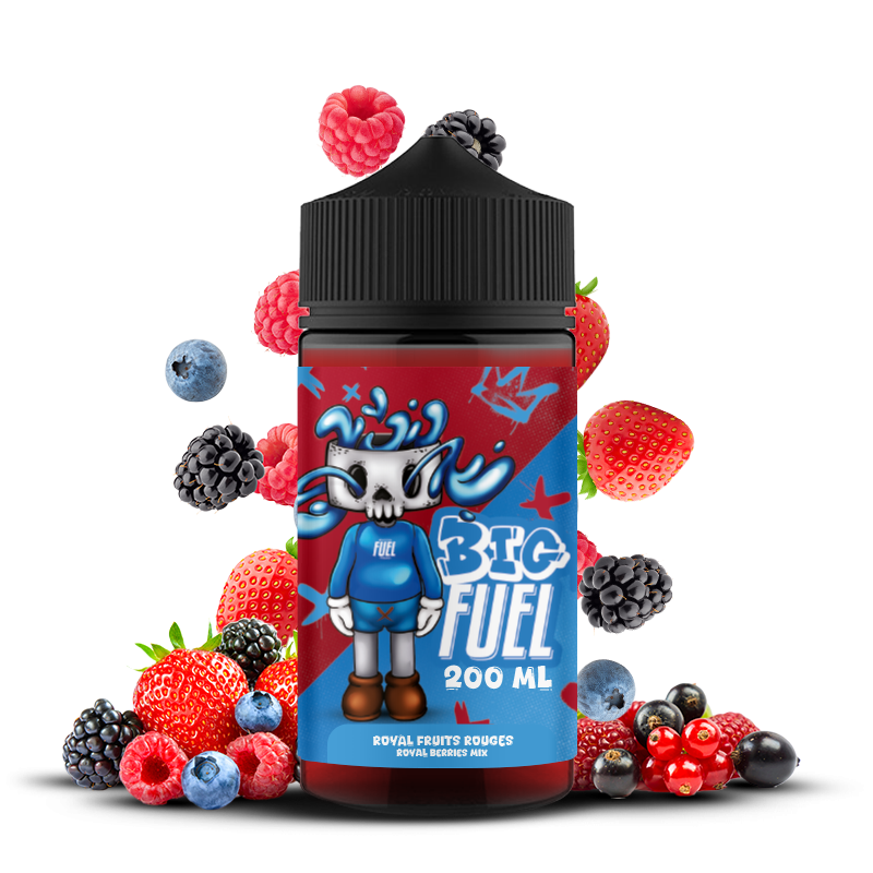 Royal Fruits Rouges 200ml 0mg - BIG FUEL - Maison Fuel