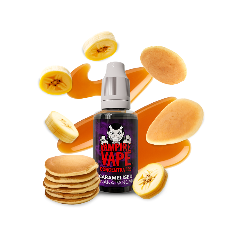 Concentré Caramelised Banana Pancake 30ml - Vampire Vape