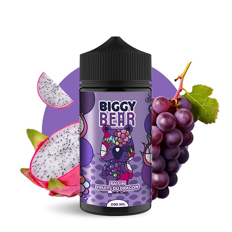 Raisin Fruit du Dragon 200ml - Biggy Bear - 0mg