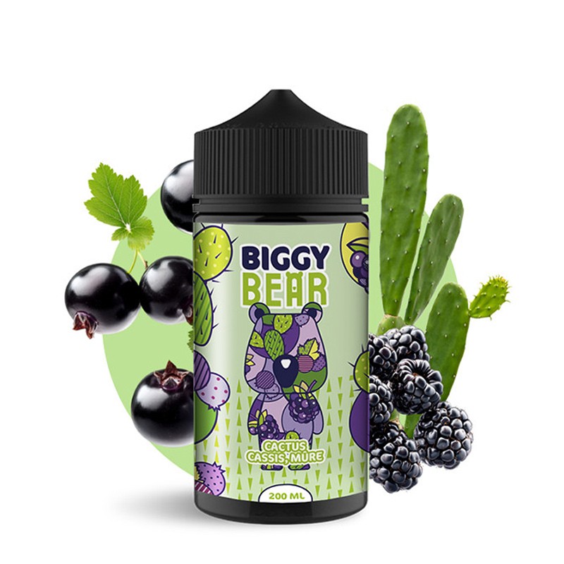 Cactus Cassis Mûre 200ml - Biggy Bear - 0mg