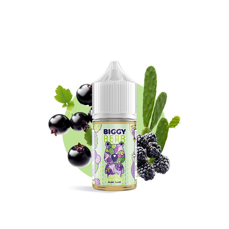 Concentré Cactus Cassis Mûre 30ml - Biggy Bear