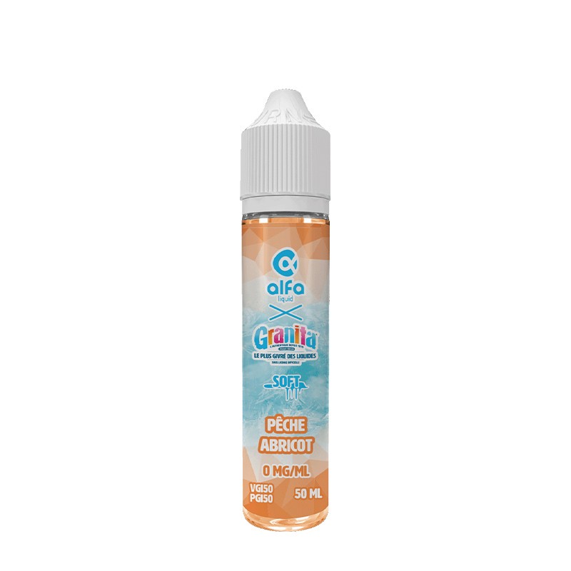 Pêche Abricot 50ml - Granita Soft by Alfaliquid - 0mg