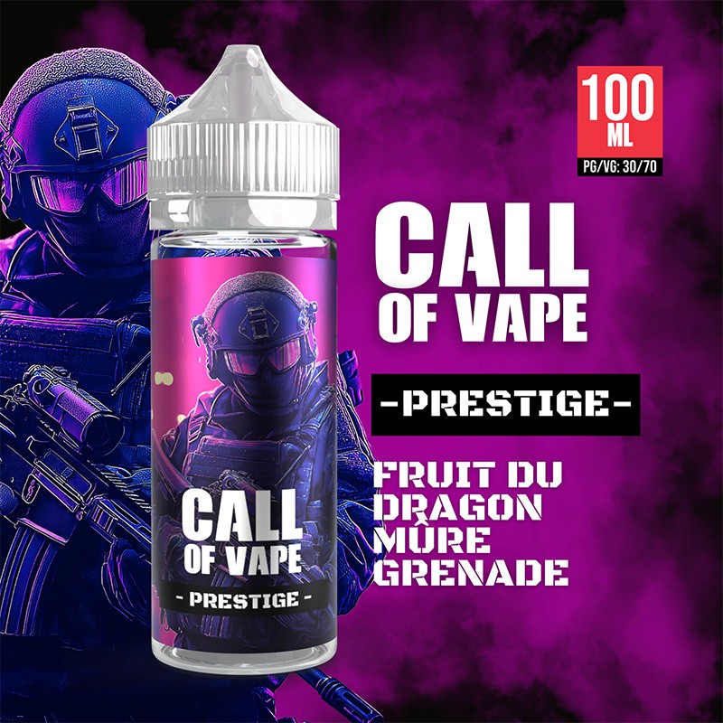 Prestige 100ml - Call of Vape - 0mg
