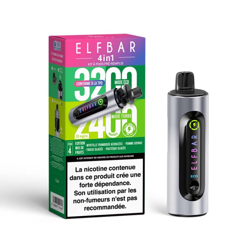 Kit 4in1 - Edition Mix de Fruits - Elfbar