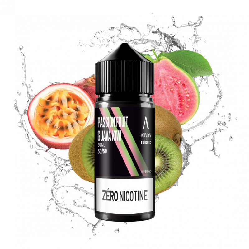 Passion Fruit Guava Kiwi 60ml 0mg - Adalya
