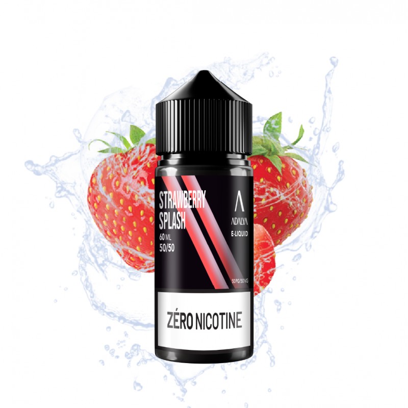 Strawberry Splash 60ml 0mg - Adalya