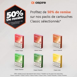 Cartouches pour Nexi One - Aspire