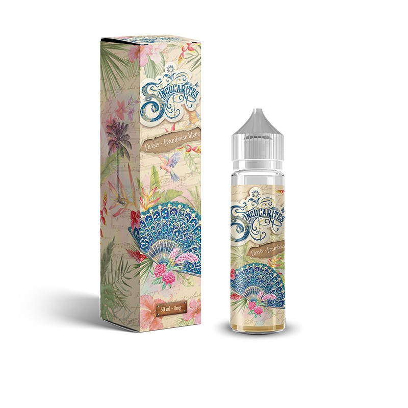 Cassis - Framboise Bleue 50ml - Singularités