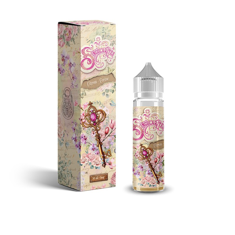Citron - Cerise 50ml - Singularités - 0mg