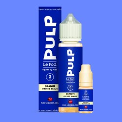 Pack Granité Fruits Bleus 60ml - Le Pod Liquide by Pulp