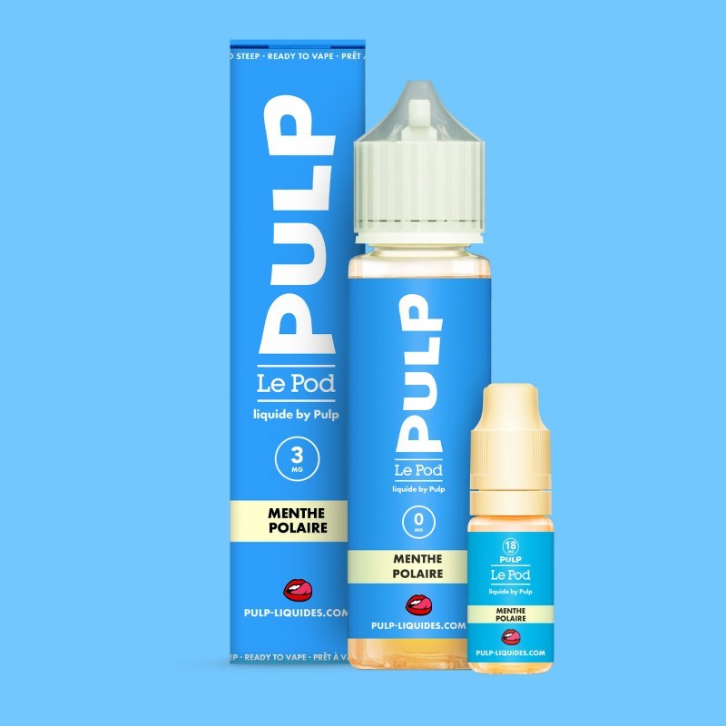 Pack Menthe Polaire 60ml - Le Pod Liquide by Pulp