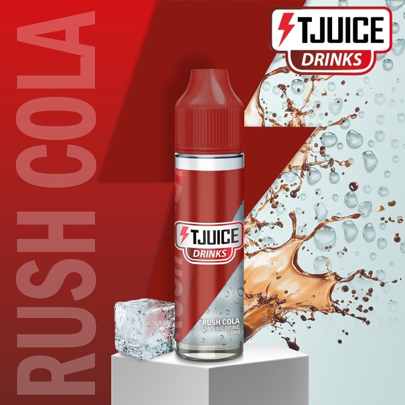 Rush Cola 50ml - Drinks by T-Juice - 0mg