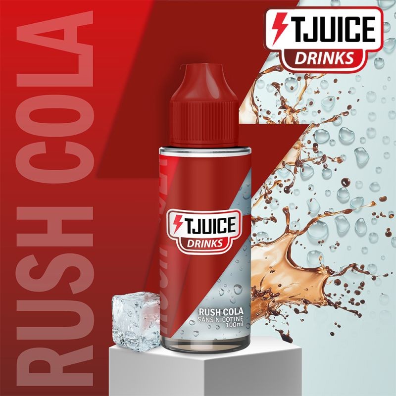 Rush Cola 100ml - Drinks by T-Juice - 0mg