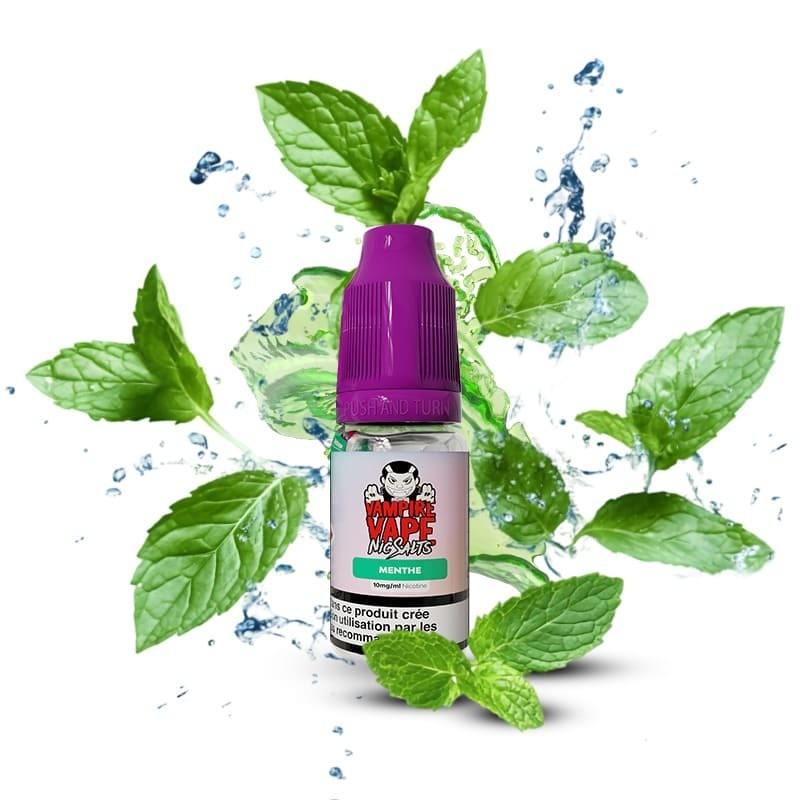 Menthe 10ml - NicSalts - Vampire Vapes